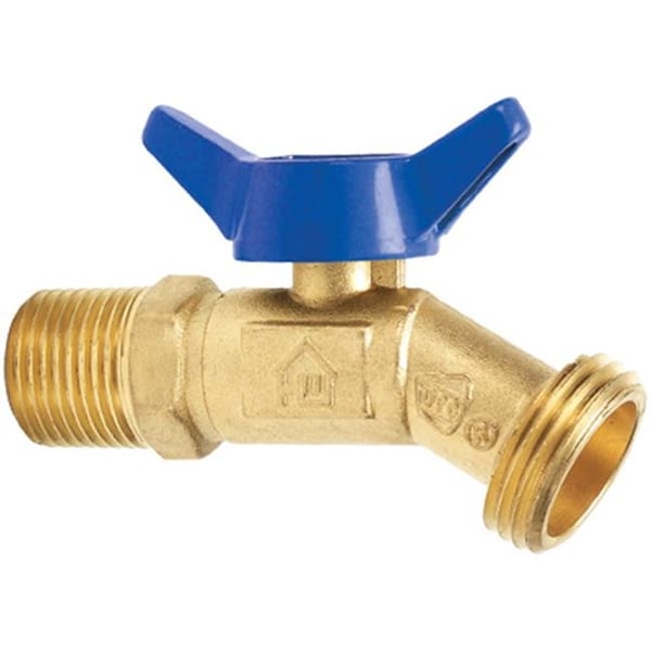 Homewerks VHNQTRC3B 0.5 In. Male Iron Pipe No Kink Hose Bibb 566663 - main